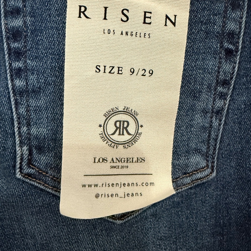 Risen Cory High Rise Wide Front Yoke Jeans *NEW WITH TAGS* - Picture 11 of 16